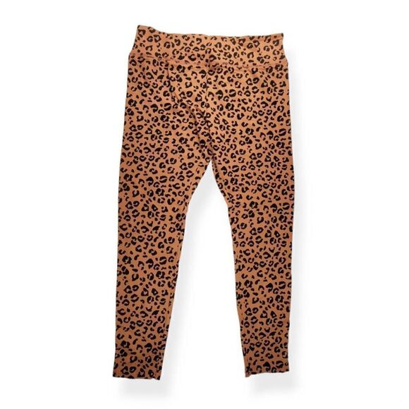 Wild Fable Leopard  Print Leggings Large Junior - Picture 1 of 4